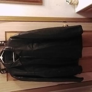 Mirage Leather Jacket Men's. Black. Size 2X